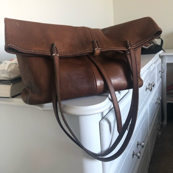 EUC Genuine Leather Tote Bag ๐ค - Picture 2 of 7